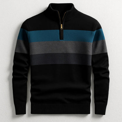 RidgeStripe Quarter-Zip