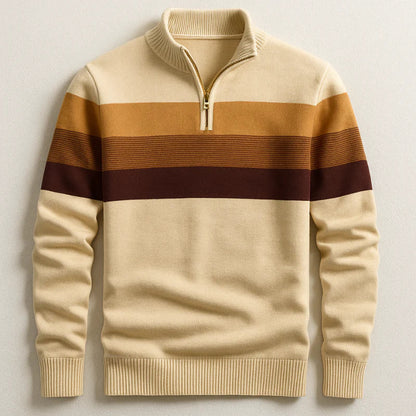 RidgeStripe Quarter-Zip