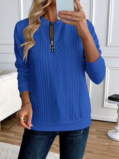The Ivory Belle Quarter Zip
