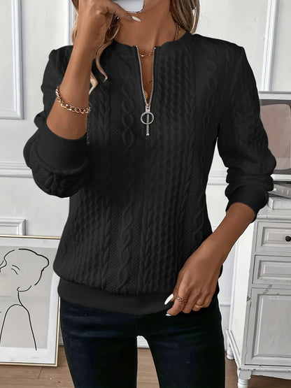 The Ivory Belle Quarter Zip
