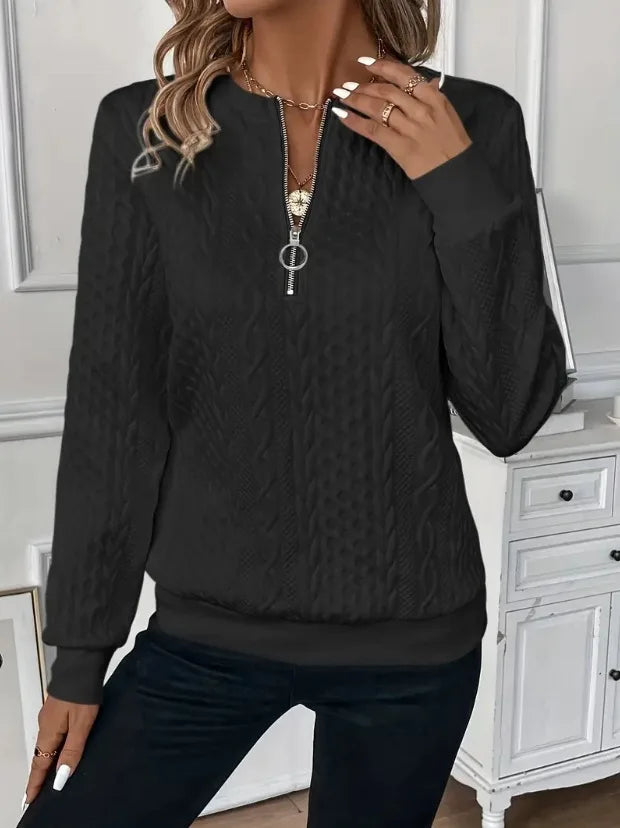The Ivory Belle Quarter Zip