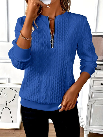 The Ivory Belle Quarter Zip